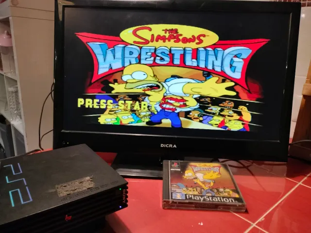 The Simpsons Wrestling PS1