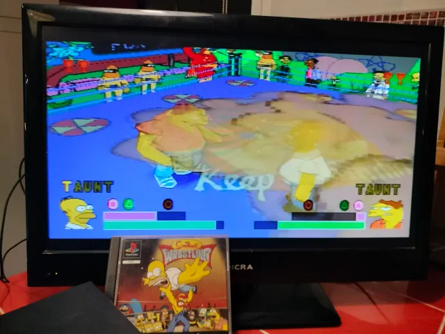 The Simpsons Wrestling PS1