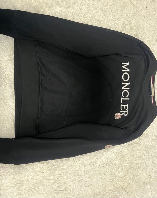 Sudadera Moncler Negra Talla S/M