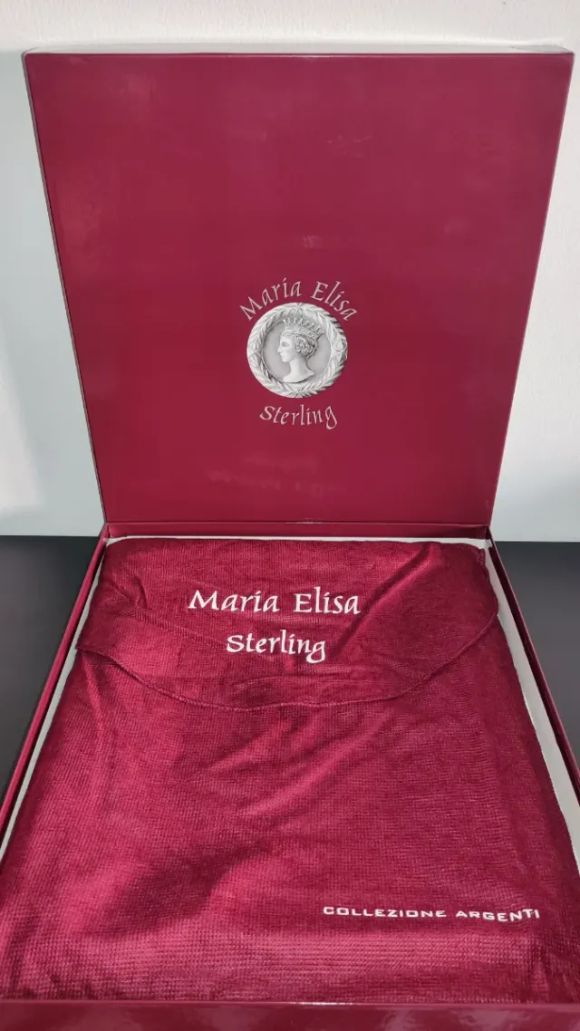 Elegante Cornire Argento Maria Elisa Sterling