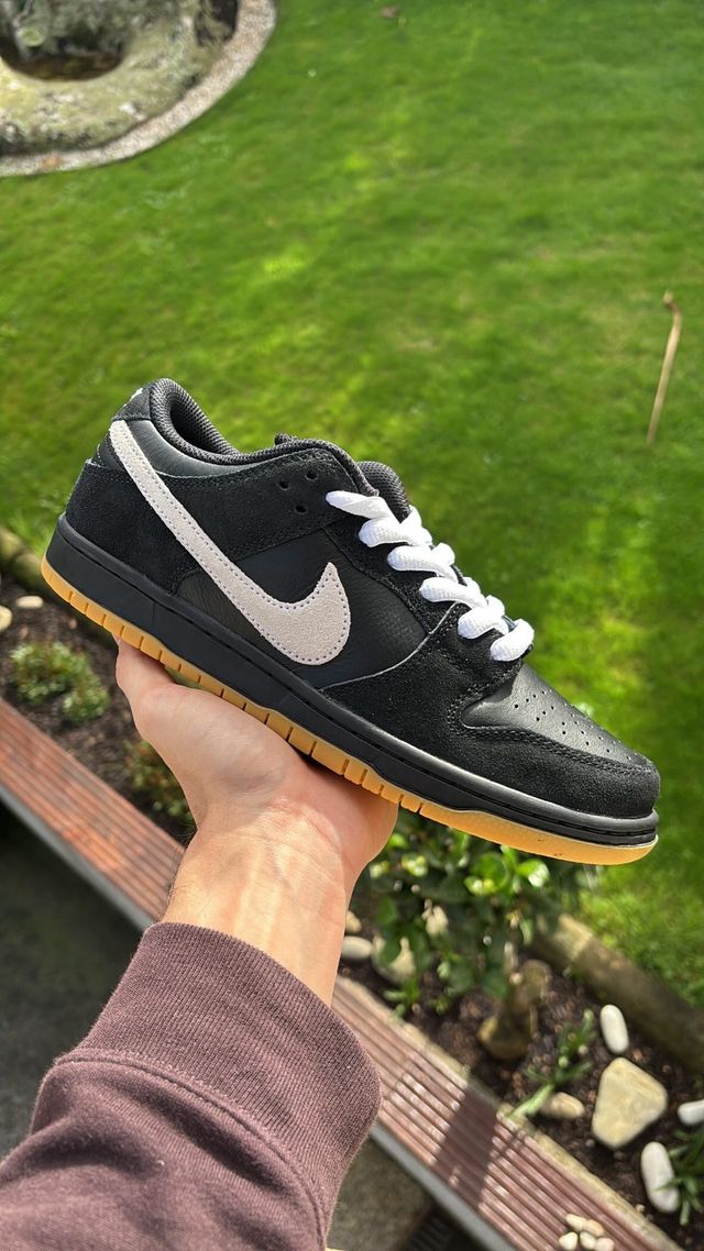 Nike Dunk Low SB Black White Gum