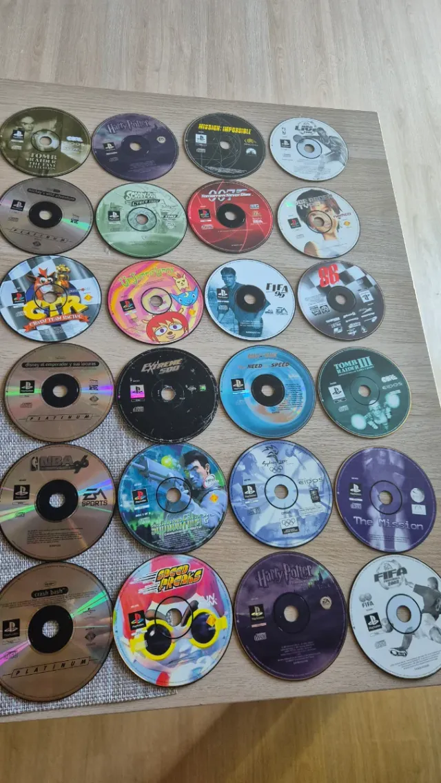 Lote 54 juegos PS1 CD