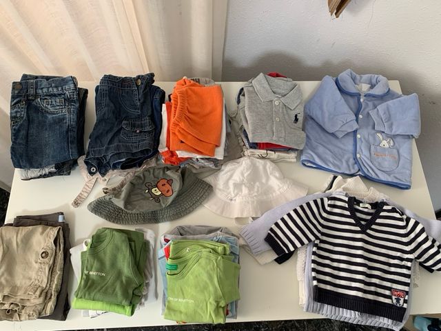 Lote 10 kg Ropa Bebé Niño 0-24 Meses buen estado