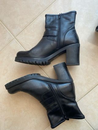 Tronchetti Prima Donna Pelle Neri Tg 40