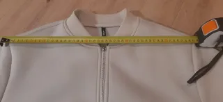 Chaqueta Bomber Only Neopreno Beige Talla S