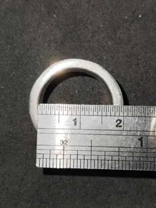 Anillo de Plata Nacar Multicolor