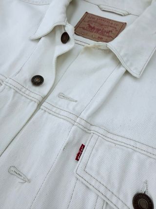 Chaqueta Vaquera Trucker Levi's Blanca