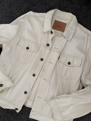 Chaqueta Vaquera Trucker Levi's Blanca