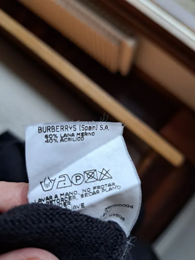 Jersey Burberry Azul