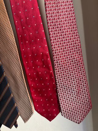 Pack 5 Corbatas Seda Estilo Italiano