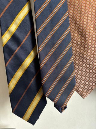 Pack 5 Corbatas Seda Estilo Italiano