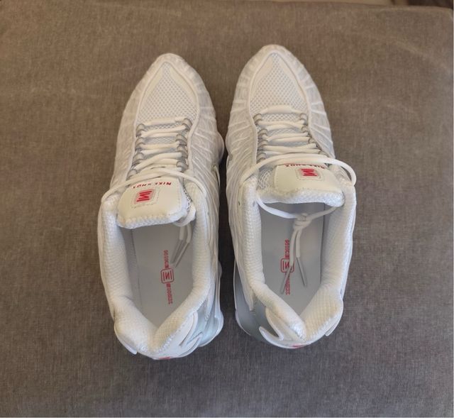 Nike Shox TL Blancas (Talla 42)