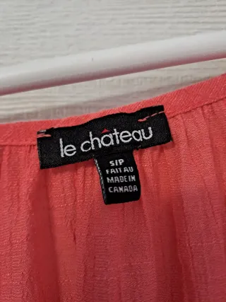 Blusa naranja Le Chateau