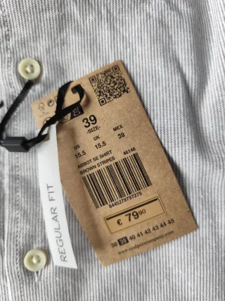 Camisa Scalpers Talla 39 (M)