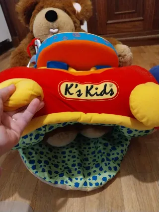 Coche peluche de bebé interactivo K's Kids ,con pi