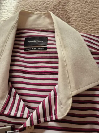 Camisa Pedro del Hierro Rayas Talla XXL