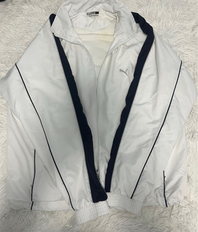 Cortavientos Puma Talla XL Blanco