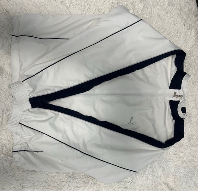 Cortavientos Puma Talla XL Blanco