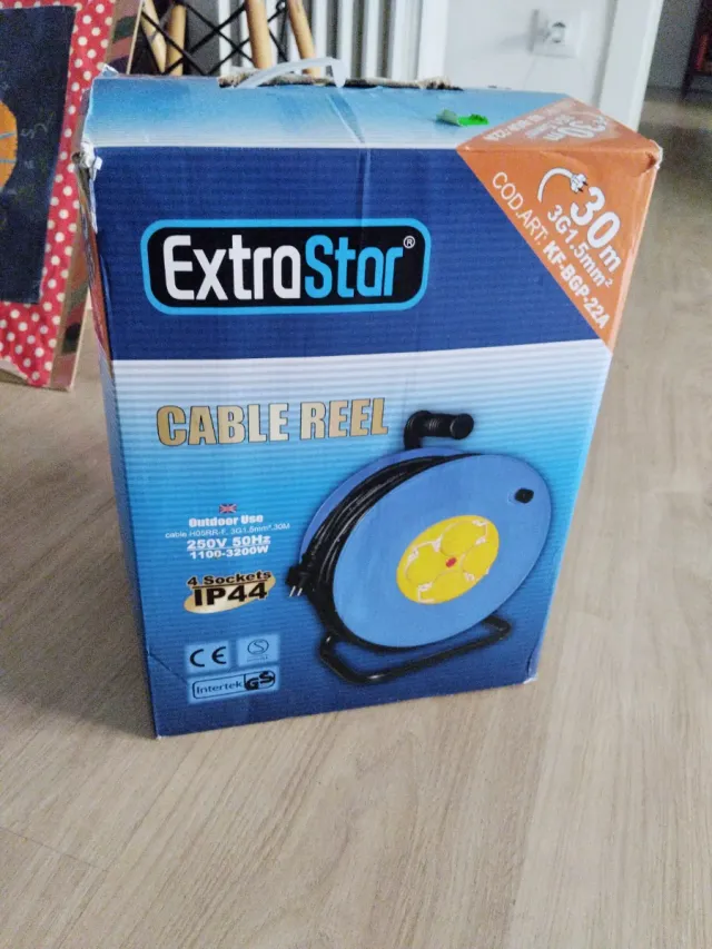 Enrollacable Eléctrico 30m ExtraStar