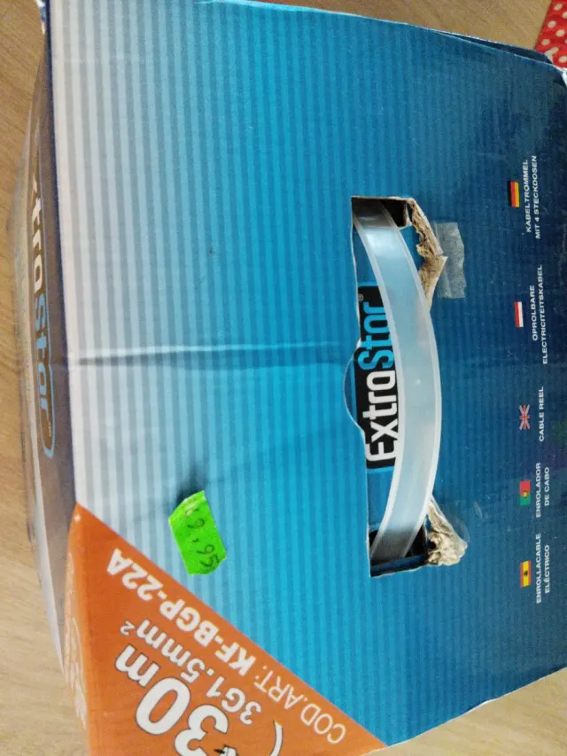 Enrollacable Eléctrico 30m ExtraStar