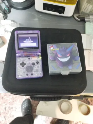 GBA SP Edición Especial Gengar (no incluye juego)