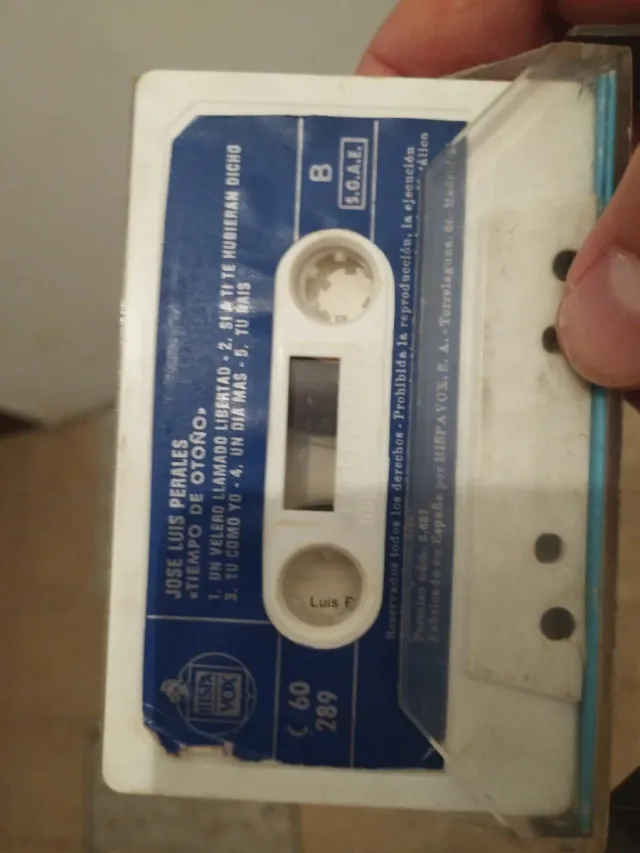 Cassette José Luis Perales - Tiempo de Otoño