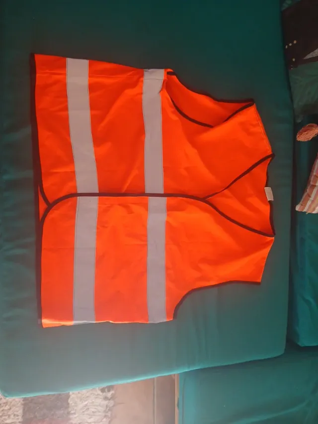 Chaleco reflectante naranja