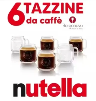 Set Tazzine - Nutella Kinder
