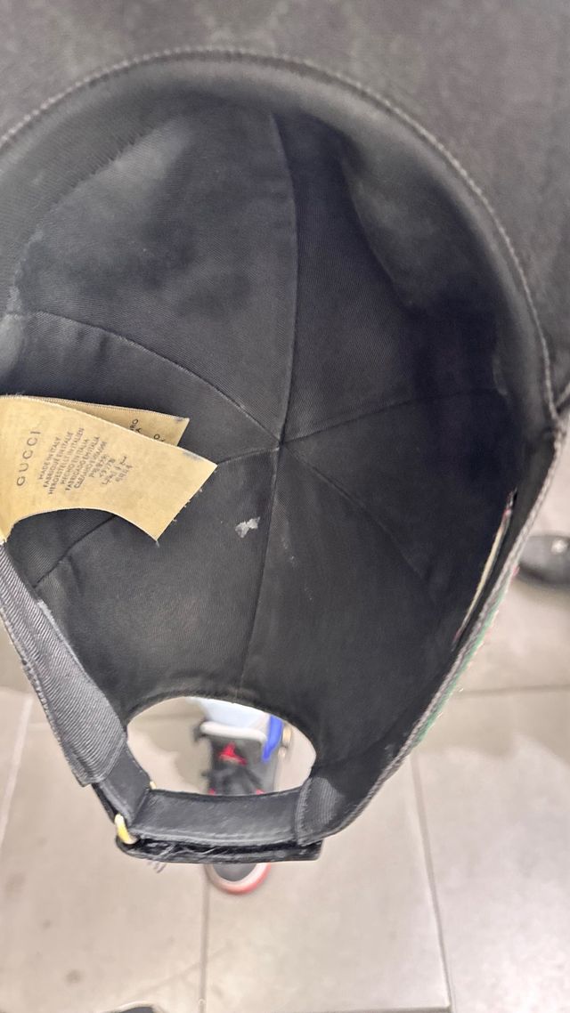 Gorra Gucci Negra talla XXXL