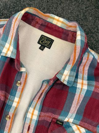 Sobrecamisa Obey Franela Forro Talla M
