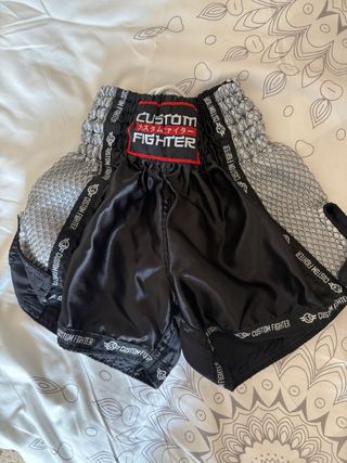 Pantalón corto Kick Boxing Custom Fighter Talla XS