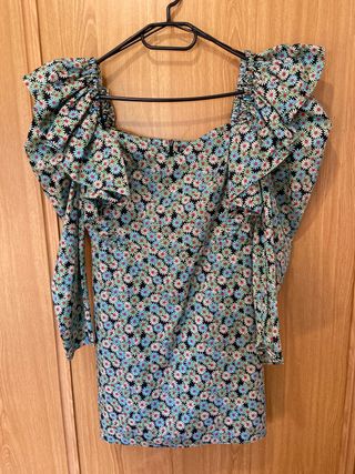 Vestido estampado floral