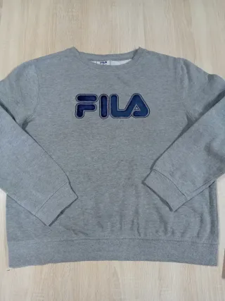 Felpa Fila Grigia Taglia XL