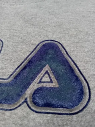 Felpa Fila Grigia Taglia XL