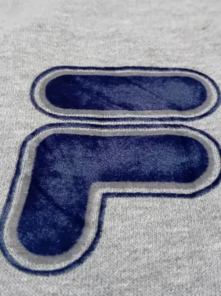 Felpa Fila Grigia Taglia XL