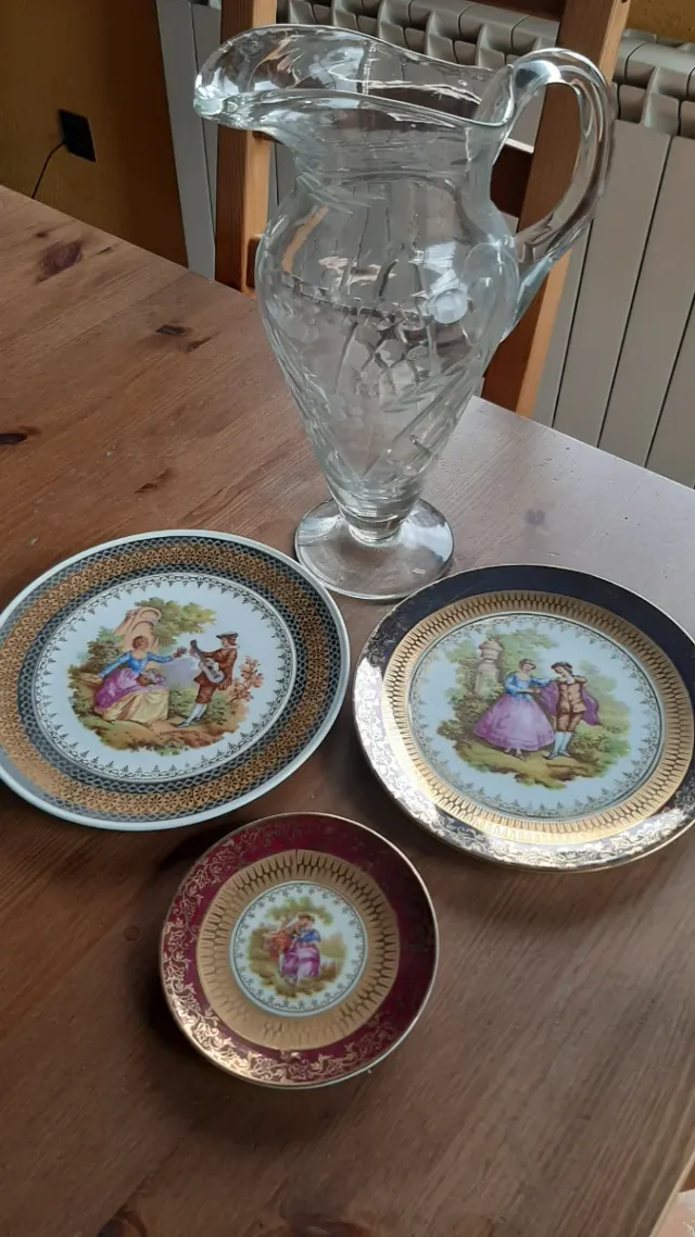 Antiguedades lote 4 piezas.Negociable