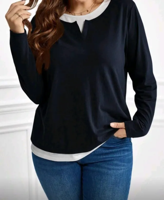 Camiseta de rayas grises y blancas