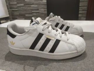 Zapatillas Adidas Superstar Blancas y Negras