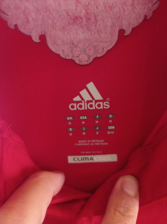 CAMISETA DINAMARCA EURO 2012 ADIDAS TALLA M