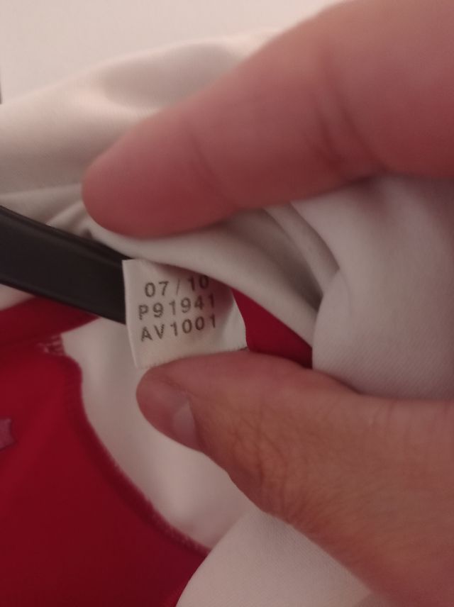 CAMISETA DINAMARCA EURO 2012 ADIDAS TALLA M