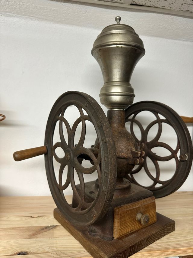 2 Molinillos de Café Antiguos Simplex