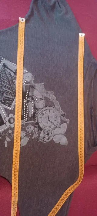 Maglia manica 3/4 a pipistrello