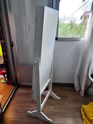 Espejo Joyero Blanco