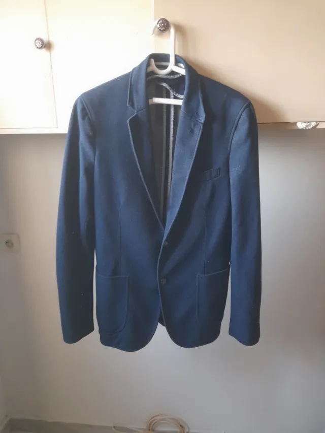 Chaqueta ZaraMan Talla 48 Azul