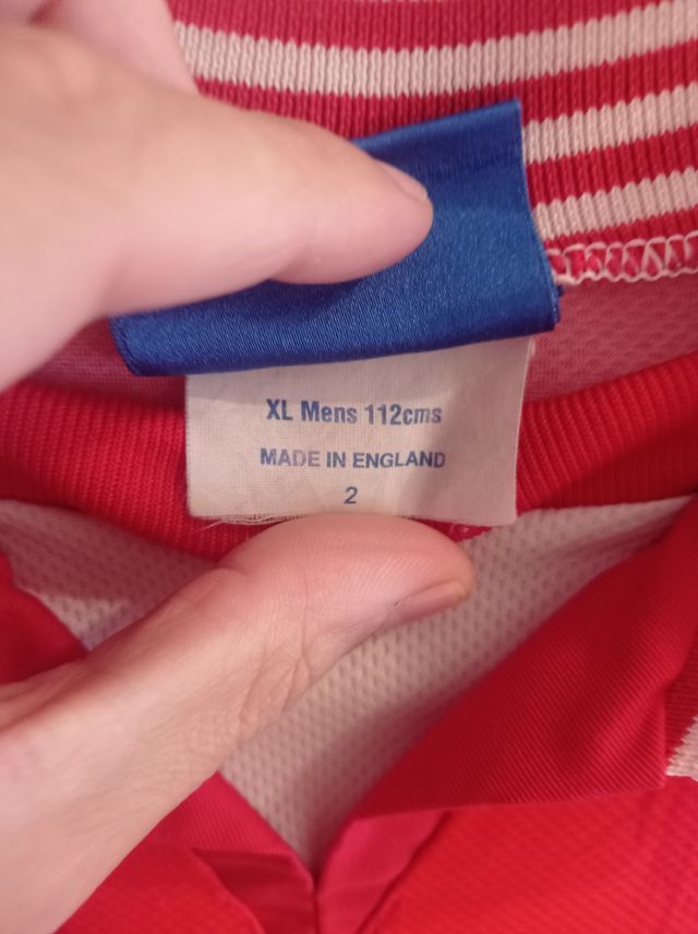 CAMISETA UMBRO AJAX 96/97 LOCAL XL MADE ENGLAND