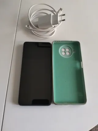 Xiaomi Mi 10 Lite 5G Nero + Custodia Verde