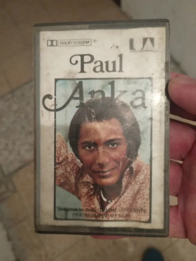 Cinta Cassette Paul Anka - Pop Internacional