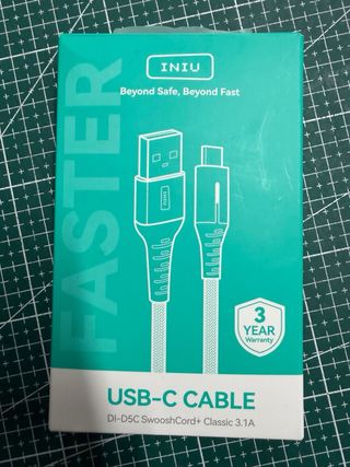 Cable INIU USB A a USB C 2m 3.1A