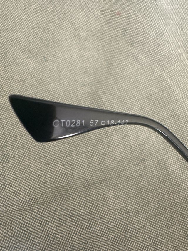 Gafas de sol Cartier Marrón y Dorado