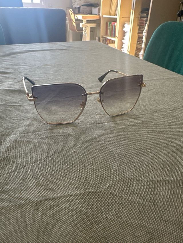 Gafas de sol Cartier Marrón y Dorado